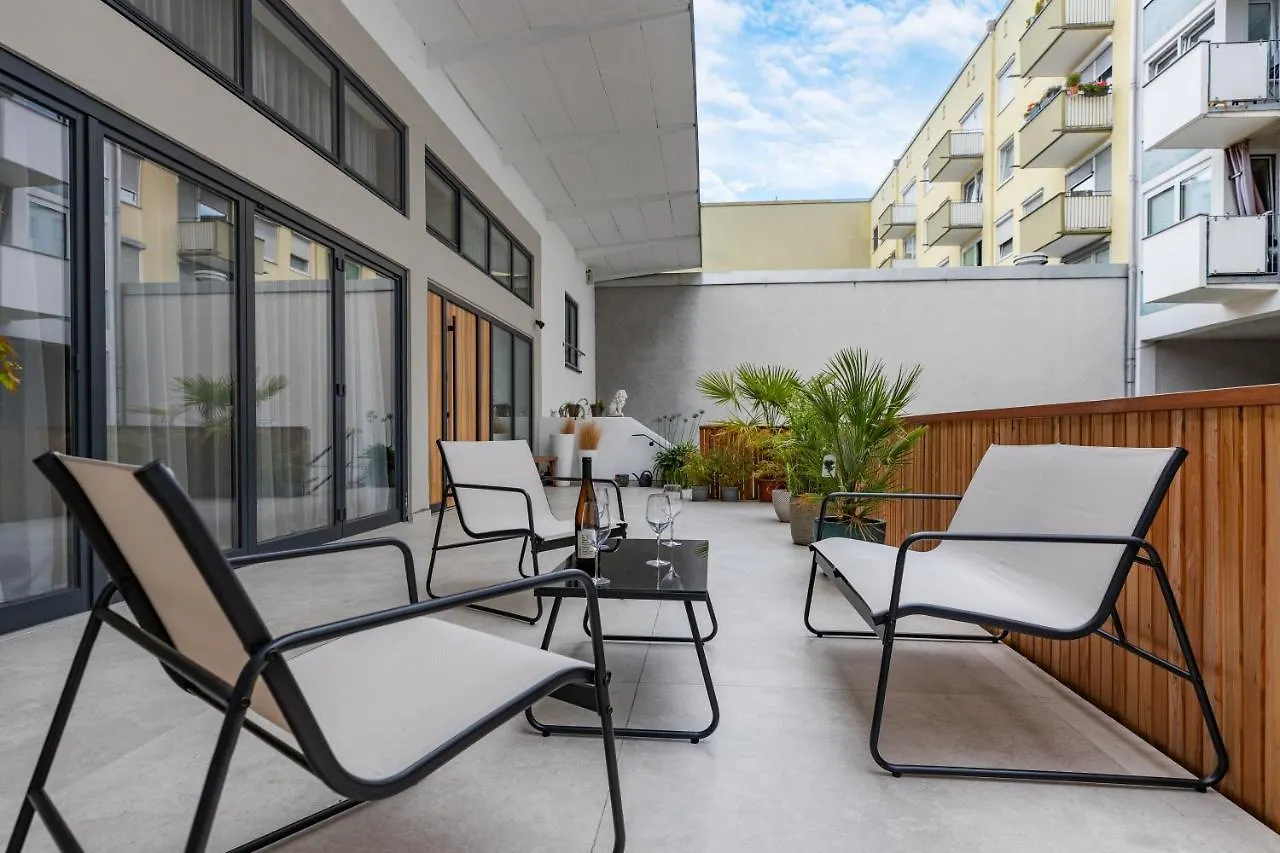 아파트 Prime - Luxus Loft Mit Whirlpool, Sauna, Klima Und Parken 뮌헨